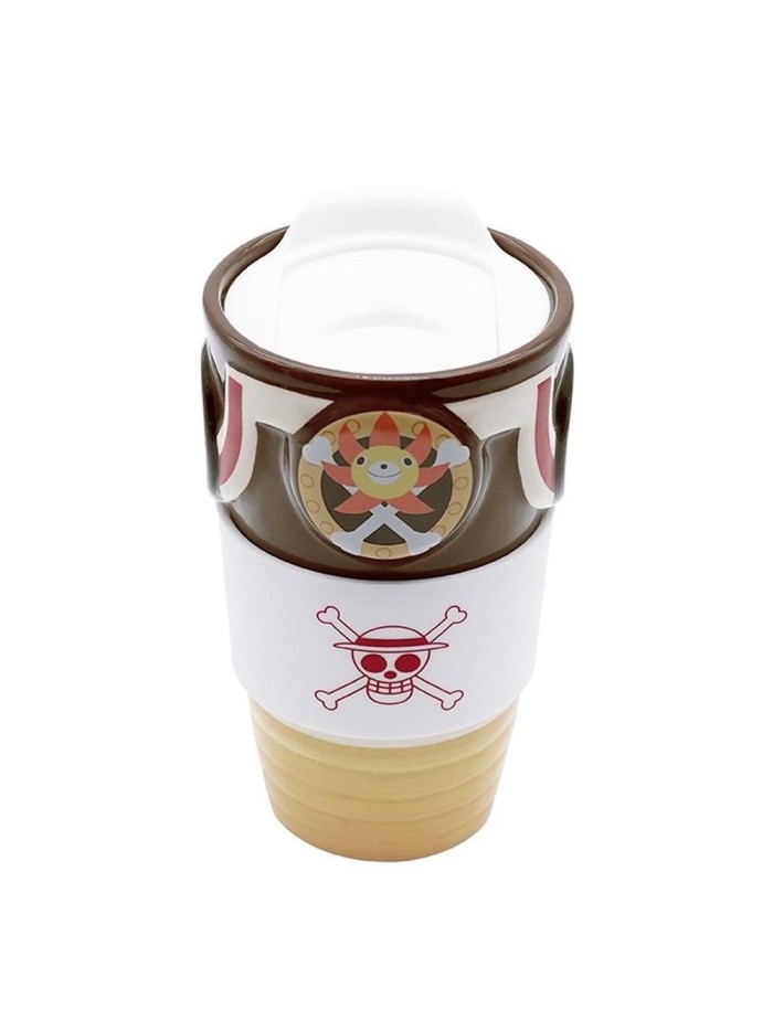 Vaso de ceramica abystyle one piece thousand sunny Vaso de ceramica abystyle one piece thousand sunny