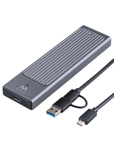 Caja disco duro ewent ew7022 m.2 usb tipo c gris