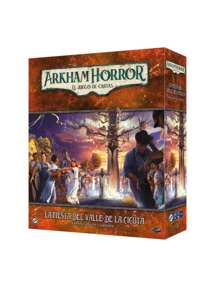 Juego de mesa arkham horror lcg la fiesta del valle de la cicuta expansion campaña edad recomendada 14 años Juego de mesa arkham horror lcg la fiesta del valle de la cicuta expansion campaña edad recomendada 14 años