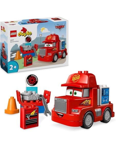 Lego duplo mack en las carreras