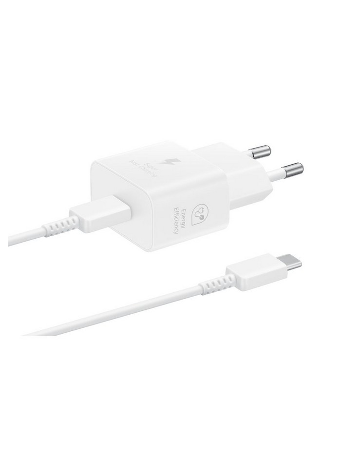 Cargador samsung ep - t2510xwegeu usb tipo c blanco 25w cable incluido Cargador samsung ep - t2510xwegeu usb tipo c blanco 25w cable incluido