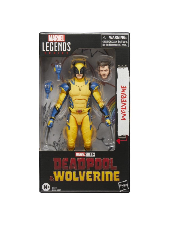 Figura hasbro marvel legends series deadpool & walverine - walverine Figura hasbro marvel legends series deadpool & walverine - walverine