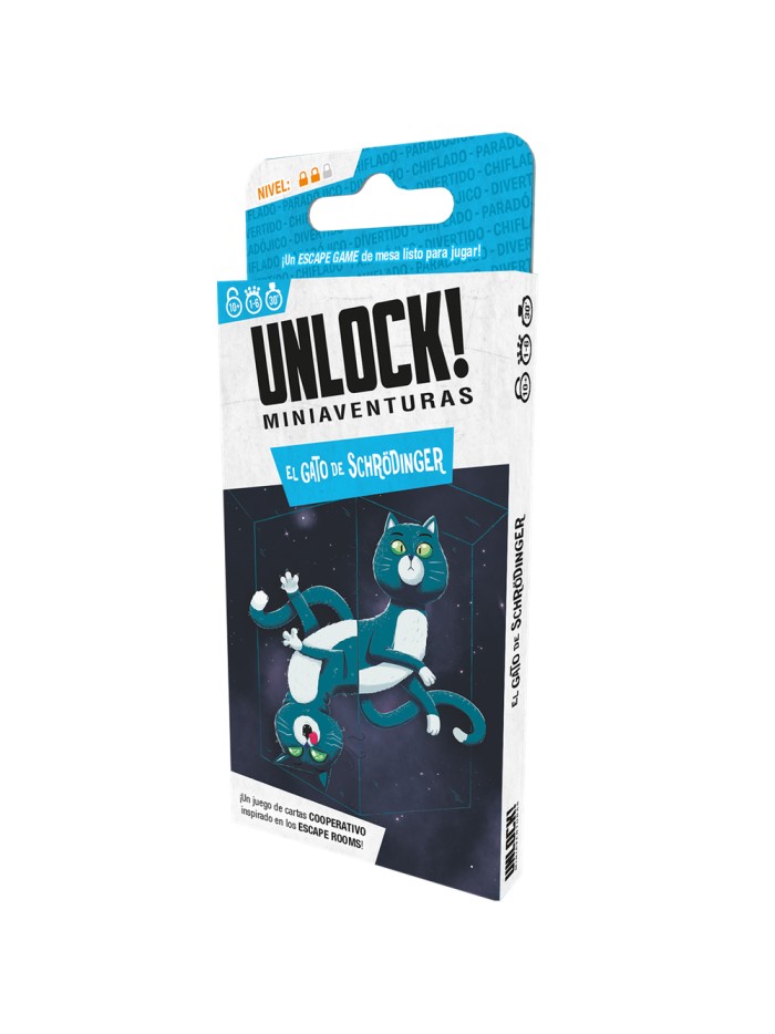 Juego de mesa unlock! miniaventuras el gato de schrodinger Juego de mesa unlock! miniaventuras el gato de schrodinger