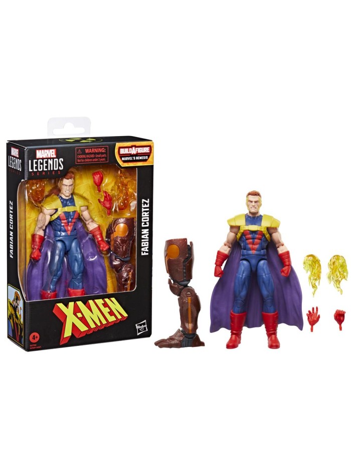 Figura hasbro marvel legends series build a figure marvels nemesis x - men fabian cortez Figura hasbro marvel legends series build a figure marvels nemesis x - men fabian cortez