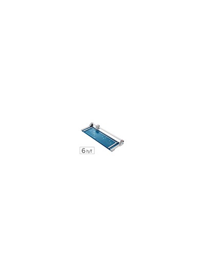 Cizalla de rodillo dahle 508 con base metalica din a3 capacidad de corte 6 hojas