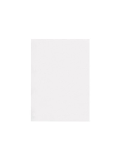Cartulina liderpapel a3 180g/m2 blanco paquete de 25+5 hojas en carpeta dossier transparente con cierre