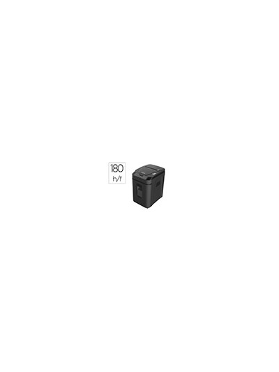 Destructora de documentos q-connect capacidad corte 180 h auto / 10 h manual destruye grapas clips y tarjetas