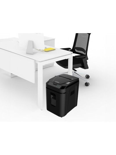 Destructora de documentos q-connect capacidad corte 180 h auto / 10 h manual destruye grapas clips y tarjetas
