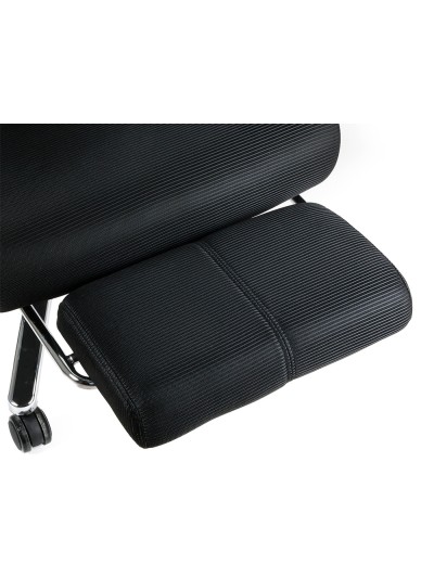 Silla q-connect direccion ravenna malla base metalica alt max 1300 anc 670 prof 730 mm ruedas premium color negro