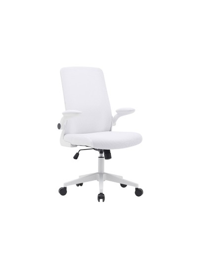Silla q-connect oficina alba malla base metalica alt max 1110 anc 610 prof 580 ruedas premium color blanco