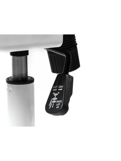 Silla q-connect oficina alba malla base metalica alt max 1110 anc 610 prof 580 ruedas premium color gris