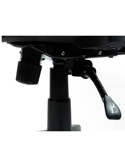 Silla q-connect oficina alba malla base metalica alt max 1110 anc 610 prof 580 ruedas premium color negro azul