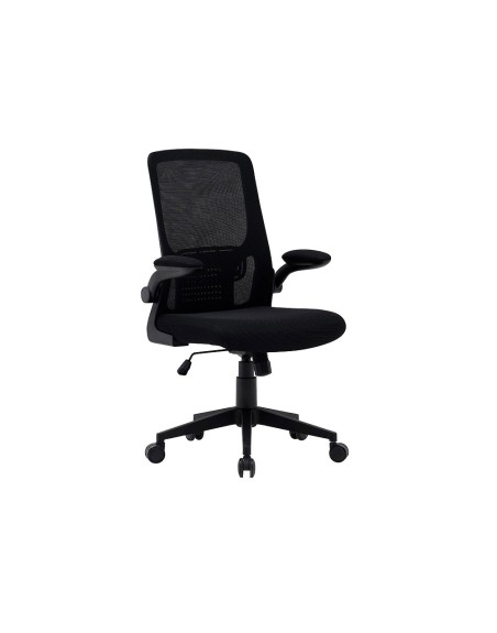 Silla q-connect oficina alba malla base metalica alt max 1110 anc 610 prof 580 ruedas premium color negro