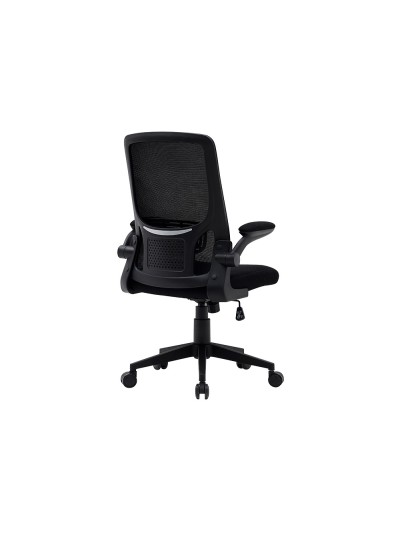 Silla q-connect oficina alba malla base metalica alt max 1110 anc 610 prof 580 ruedas premium color negro