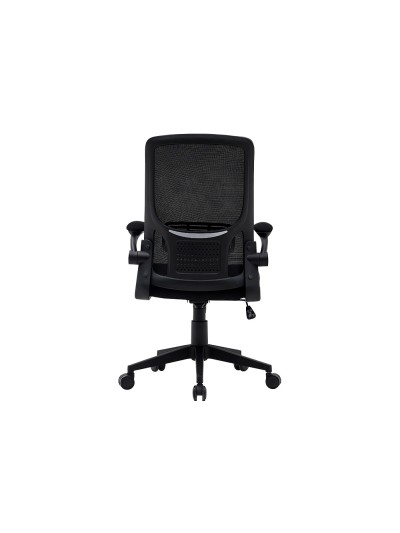 Silla q-connect oficina alba malla base metalica alt max 1110 anc 610 prof 580 ruedas premium color negro