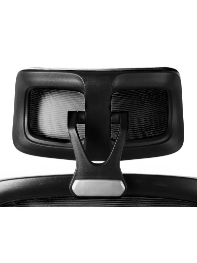Silla q-connect direccion sorrento malla base metalica alt max 1320 anc 650 prof 600 mm ruedas premium negro