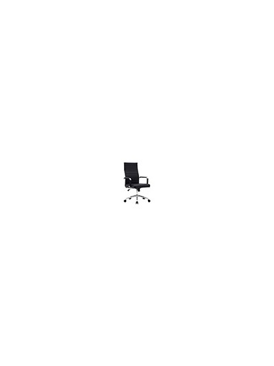 Silla q-connect direccion bosa simil piel base metalica alt max 1130 anc 550 prof 630 mm ruedas premium color negro