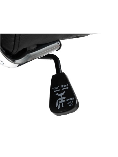 Silla q-connect direccion bosa simil piel base metalica alt max 1130 anc 550 prof 630 mm ruedas premium color negro