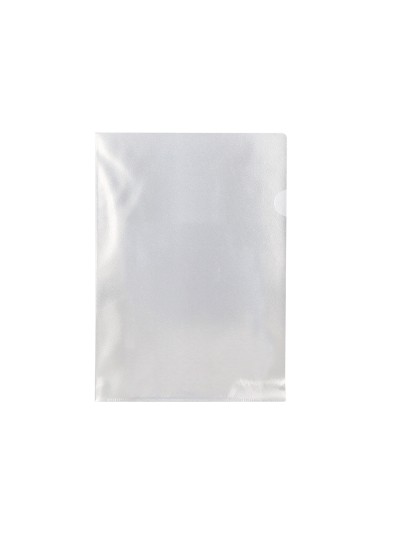 Carpeta q-connect dossier uñero plastico folio transparente 110 micras
