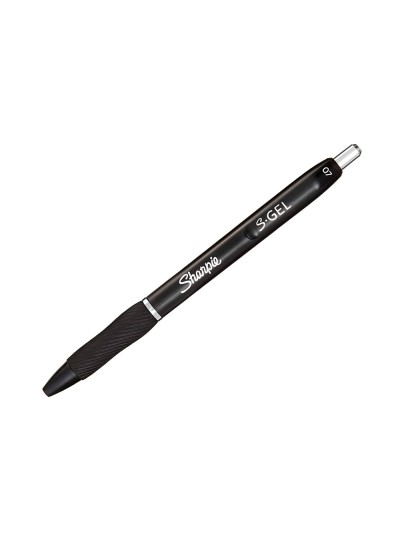 Boligrafo sharpie retractil tinta gel punta 0,7 mm color negro
