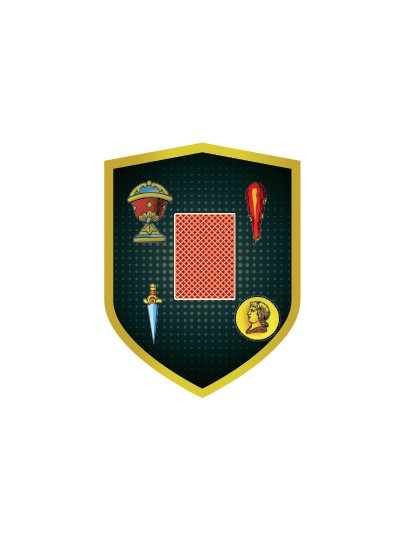 25/26 APLIQUE ALUMINO CARTAS ESPAÑOLAS