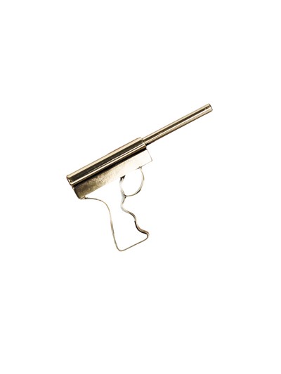 25/26 ALEGORIA SOLDART TIRO PISTOLA 10 x 6   cm