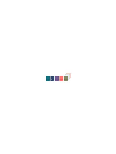 Cuaderno espiral oxford europeanbook 8 live&go tapa plastico din a4+ 160 hojas cuadro 5 mm colores surtidos