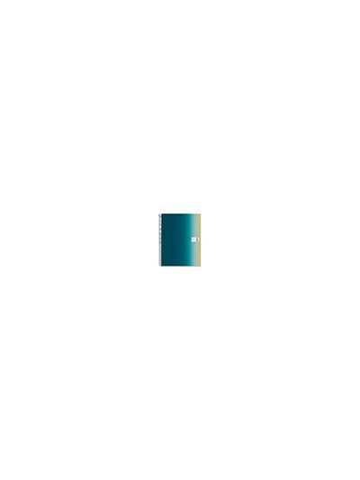 Cuaderno espiral miquelrius din a4 80 hojas 90 gr cuadro 5 mm tapa forrada aurora iceland