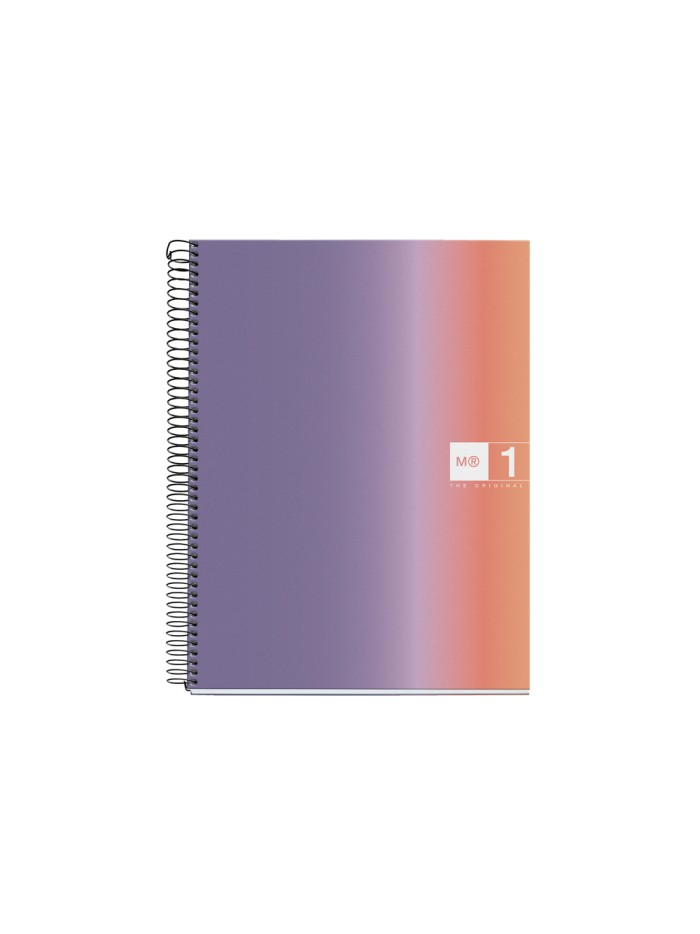 Cuaderno espiral miquelrius din a4 80 hojas 90 gr cuadro 5 mm tapa forrada aurora provence Cuaderno espiral miquelrius din a4 80 hojas 90 gr cuadro 5 mm tapa forrada aurora provence