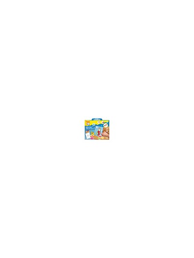 Juego jovi play&fun pinta con arena de colores animales marinos