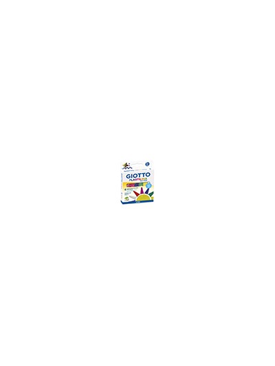 Plastilina giotto glitter caja de 6 unidades colores surtidos