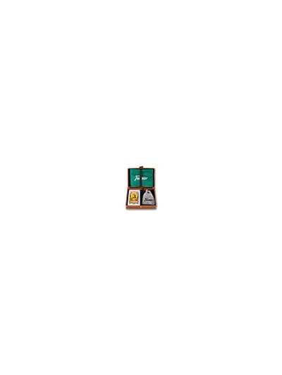 Juego cartas fournier mus doble en estuche polipiel + tapete
