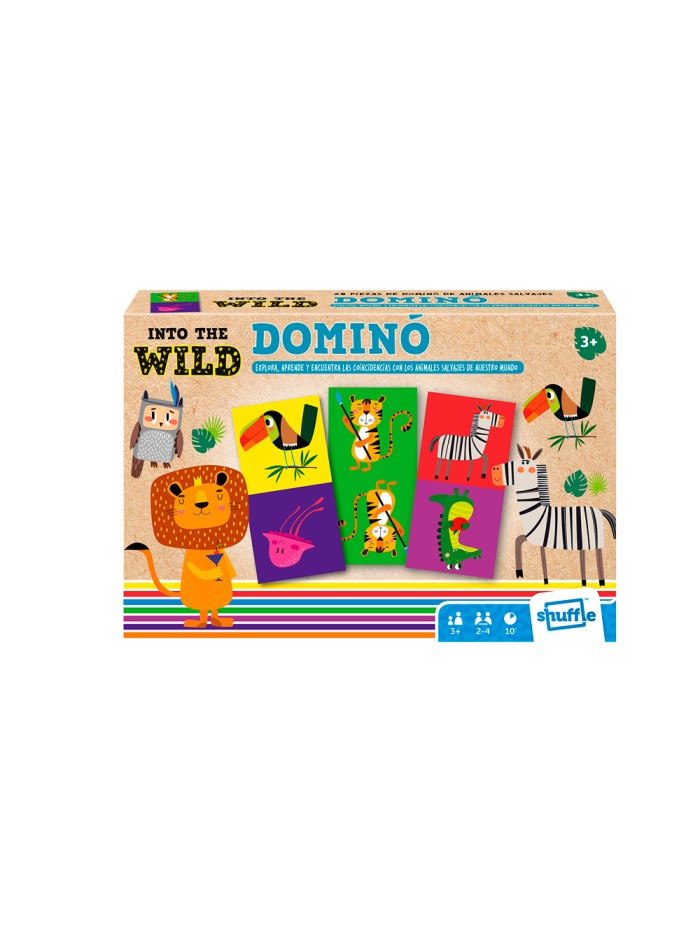 Domino shuffle infantil into the wild Domino shuffle infantil into the wild