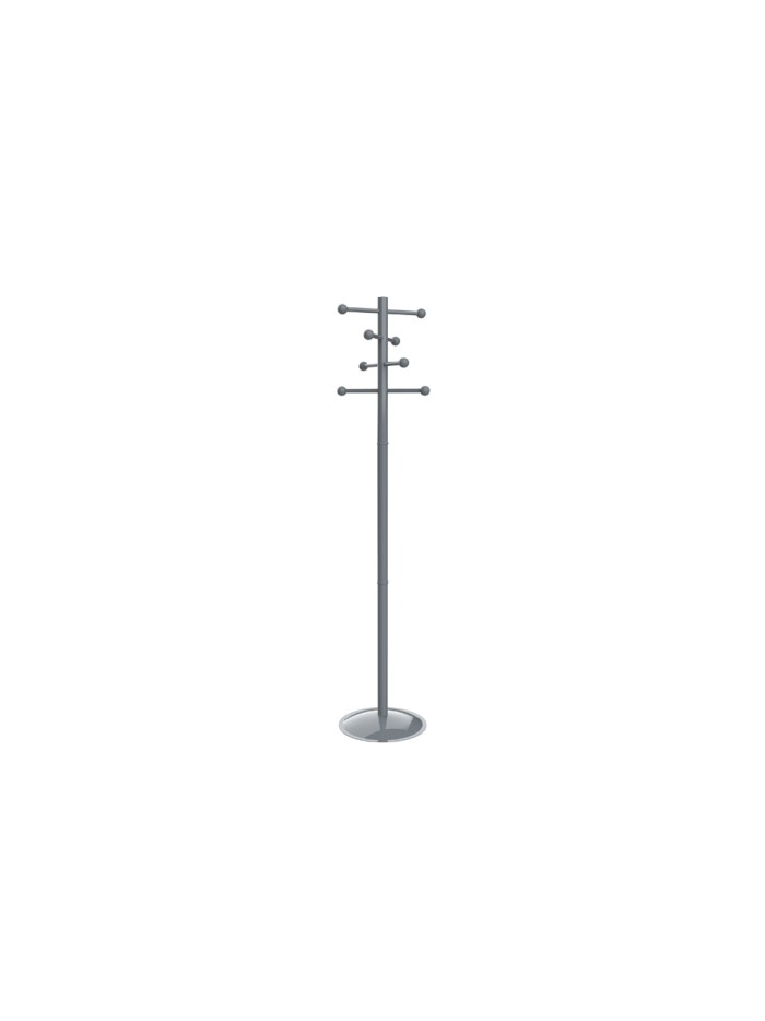 Perchero maul saphir lite 8 colgadores color gris altura 171 cm Perchero maul saphir lite 8 colgadores color gris altura 171 cm