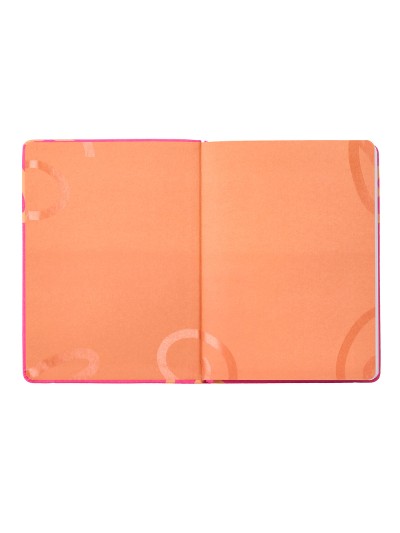 Agenda escolar antartik 25-26 encuadernada go! simil piel fucsia semana vista a5 bilingüe papel fsc 80 gr