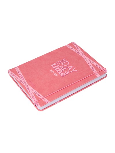 Agenda escolar antartik 25-26 encuadernada go! simil piel rosa semana vista a5 bilingüe papel fsc 80 gr