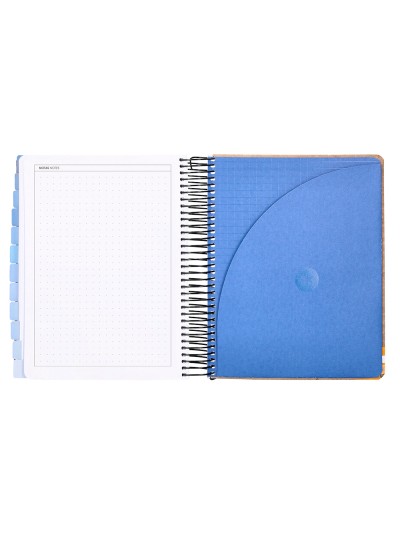Agenda escolar antartik 25-26 espiral cargo dia pagina a5 bilingüe papel fsc 80 gr