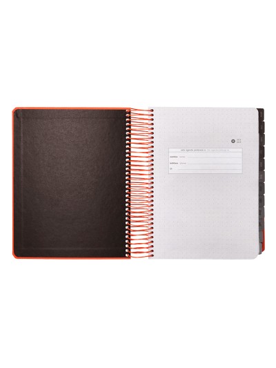 Agenda escolar antartik 25-26 espiral neon rosa dia pagina a5 bilingüe papel fsc 80 gr
