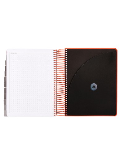 Agenda escolar antartik 25-26 espiral neon rosa dia pagina a5 bilingüe papel fsc 80 gr