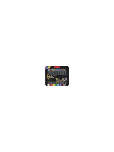 Lapices de colores faber castell black edition caja metalica de 100 unidades colores surtidos