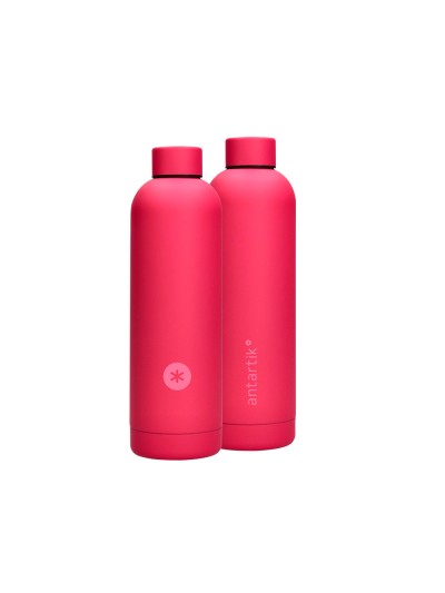 Botella antartik isotermica acero inoxidable libre de bpa 750ml expositor con 8 botellas
