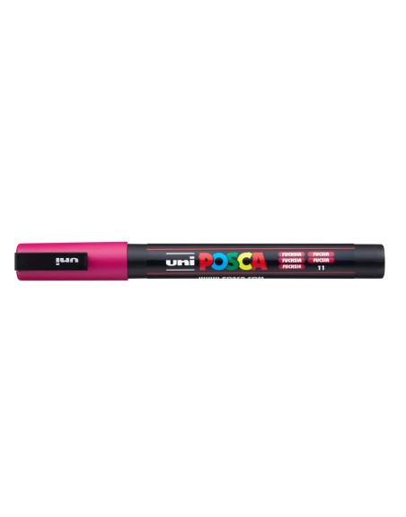 Rotulador uni posca pc-3m fucsia