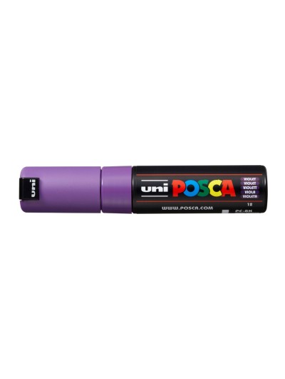 Rotulador uni posca 8 mm pc-8k violeta