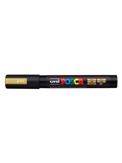 Rotulador uni posca 1,8 - 2,5 mm pc-5m oro