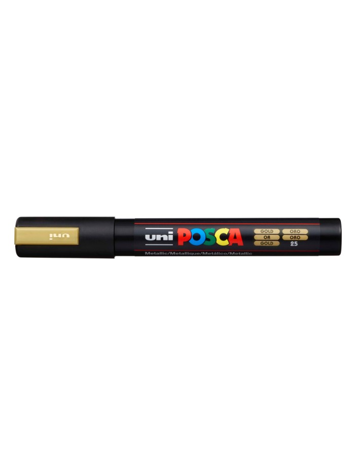 Rotulador uni posca 1,8 - 2,5 mm pc-5m oro Rotulador uni posca 1,8 - 2,5 mm pc-5m oro