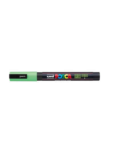 Rotulador uni posca 0,9 - 1,3 mm pc-3m verde claro