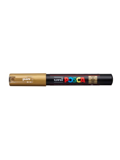 Rotulador uni posca 0,7 mm pc-1m oro