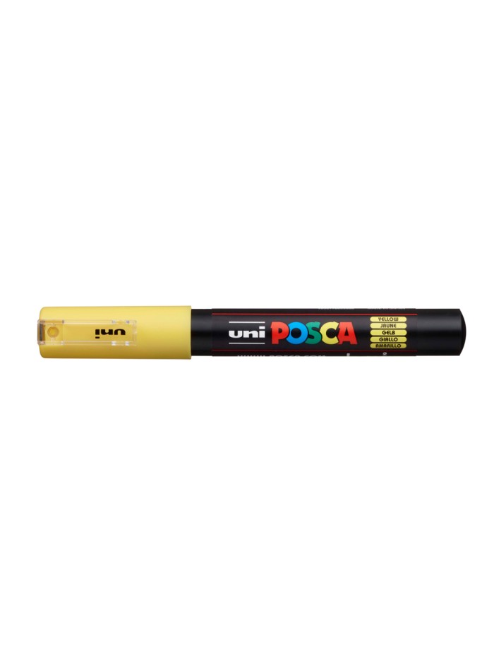 Rotulador uni posca 0,7 mm pc-1m amarillo Rotulador uni posca 0,7 mm pc-1m amarillo