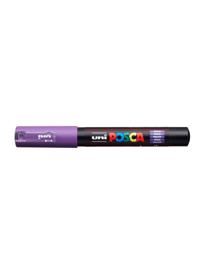 Rotulador uni posca 0,7 mm pc-1m violeta Rotulador uni posca 0,7 mm pc-1m violeta