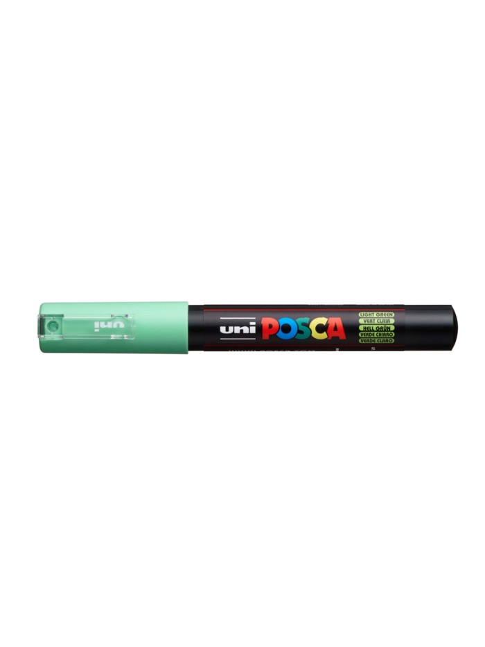 Rotulador uni posca 0,7 mm pc-1m verde claro Rotulador uni posca 0,7 mm pc-1m verde claro